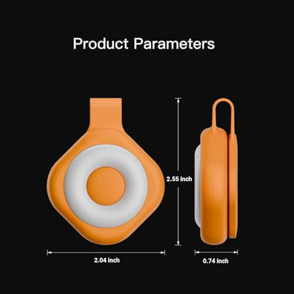 Running Lights for Runners, Magnetic Clip On Rechargeable 6 Modes - color: Orange