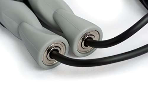 Tandem Sport Adjustable Jump Rope - Exercise Jumping Rope with Foam Handle - Comfort Grip Sport Jump Rope for Athletes - Training Jump Rope