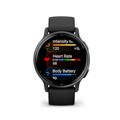 Garmin vívoactive® 5, Health & Fitness GPS Smartwatch, 42mm, Black - color: Slate