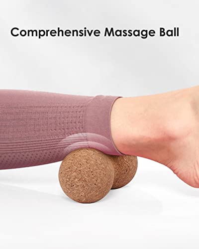 KITWILD Cork Peanut Massage Ball - style: 1 Pack, Peanut ball