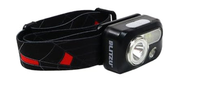 LED Headlamp, Rechargeable Super Bright Headlight Flashlight, Kids & Adults - color: Black