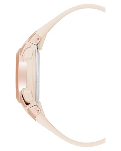Armitron Sport Women's Digital Chronograph Resin Strap Watch, 45/7012 - color: Blush Pink/Rose Gold