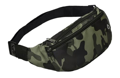 Fanny Packs for Men and Women Water-Repellent Sports Waist Pack Bag - color: 1pack-Camouflage Beige
