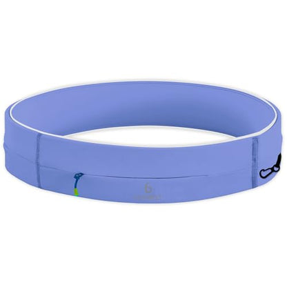FlipBelt Zipper Running Belt, Waist Pack for Fitness and Running, US Company - color: Periwinkle, size: X-Small