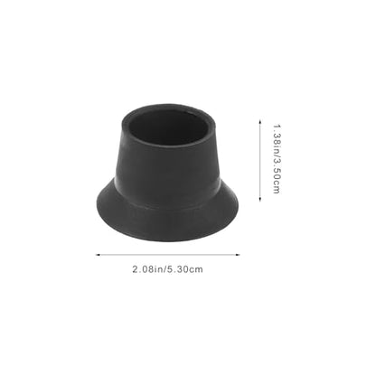 2 Pcs Rubber Trampoline Leg Covers, Non Slip Replacement Feet Pads Floor