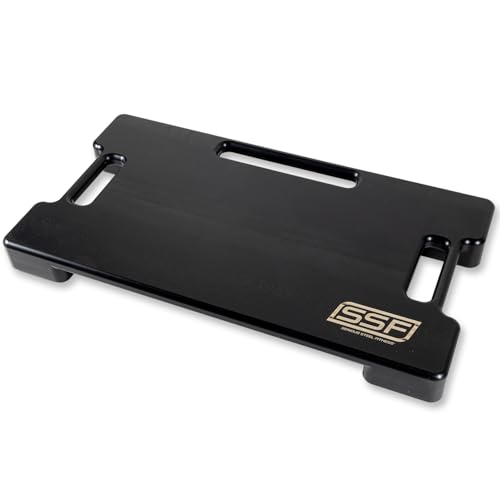 Serious Steel Fitness Resistance Band Footplate - UHMWPE Non-Slip Base for Resistance Training, Squats, Deadlifts, and More – Portable, Lightweight, and Built to Last. - style: UHMWPE - V2 Lite