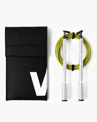 Velites Cyclone Jump Rope for CrossFit and Training - color: Silver