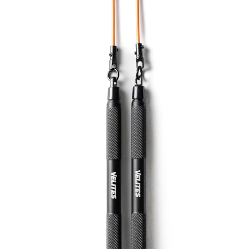 Velites Cyclone Jump Rope for CrossFit and Training - color: Black