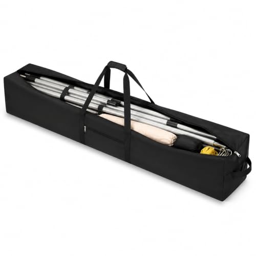 1 Pcs 46 x 12.5 x 12.5, 120 L Versatile Large Duffle Bag, Black - color: Black, size: 46 x 12.5 x 12.5 Inch, 120 L