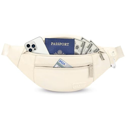 Small Aprocot Cross Body Bag Fashion Shoulder Fanny Pack for Women - color: Apricot