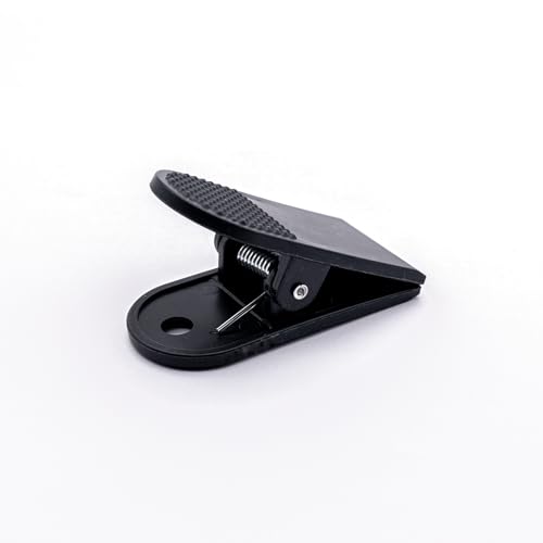 Treadmill Safety Switch Clip, Replacement Treadmill Key Cord Plastic Spring Loaded Clip Ticket Clip Bath Clip Fitness Equipment Clips for All Types of Treadmills - color: Black, size: Pack of 1