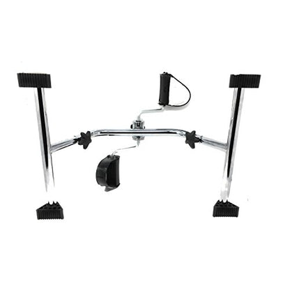 PCP Pedal Exerciser Senior Rehab Arm or Leg Conditioning, Chrome