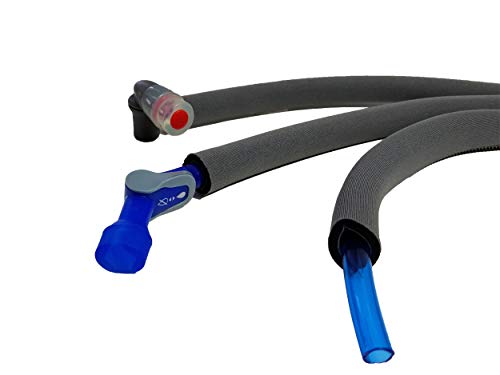 Hydration Pack Insulated Drink Tube Hose Cover Sleeve - color: Gray