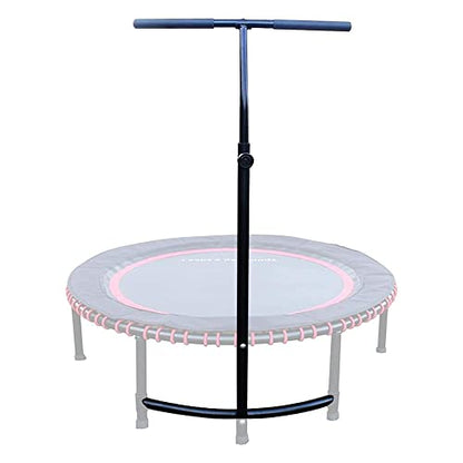 Leaps & ReBounds: Adjustable Stabilizer Bar - Fits All L&R Fitness Trampolines - Grippable & Cushy Foam Handles - Easy Assembly, Slips Over Existing Legs - Trampoline Sold Separately - size: 48
