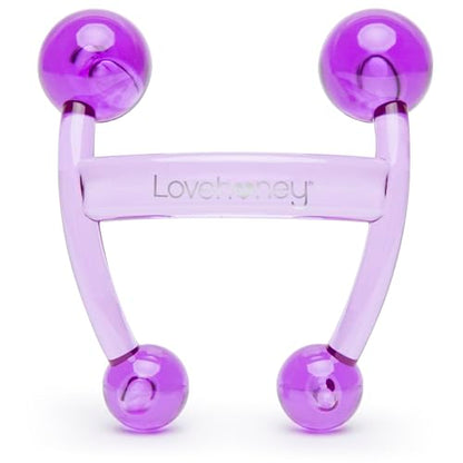 Lovehoney Oh! Body Massager, Handheld Tool for Muscle Pain, Purple - color: Purple