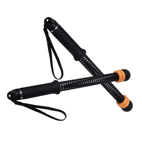 1Pair Weighted Ropeless Battle Ropes - Heavy Duty Cordless Battle Rope with Adjustable Load Ring, Portable Arm Exerciser Rope for Home Gym, HIIT, Strength, Training for Men & Women