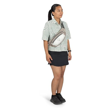 Osprey Daylite Waist Pack - Fanny Pack with Crossbody Shoulder Carry Option - Lightweight Hip Bag - color: Mystery White Multi