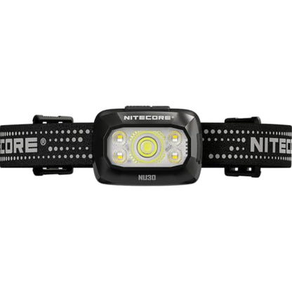 Nitecore NU30 500 Lumen LED Rechargeable Headlamp with White and Red Beams