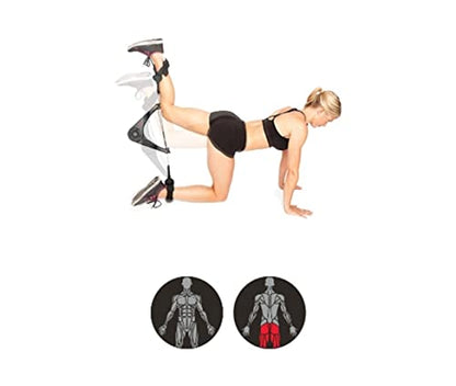 OYO Personal Gym - Full Body Portable Gym: Home, Office or Travel - NASA SpiraFlex Resistance Technology