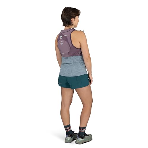 Osprey Dyna 6L Women's Running Hydration Vest with Hydraulics Soft Flasks - color: Dawn Blue, size: Small