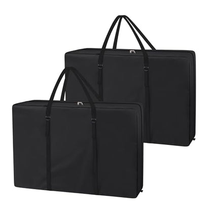 Explore Land Chair Storage Bag for Folding Longue Zero Gravity 2 Pack，Black - color: 2 Pack: Black