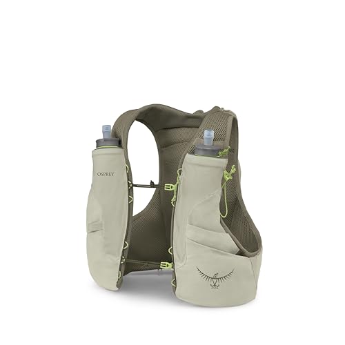 Osprey Duro 6L Men's Running Hydration Vest with Hydraulics Soft Flasks - color: Sandy Grey, size: Medium