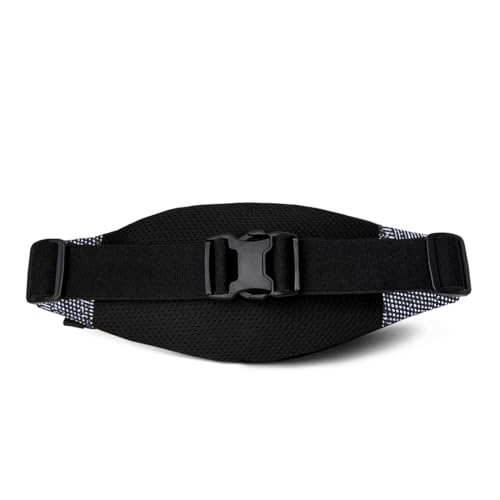 Vooray Miles Waist Belt Bag - Reflective Running Fanny Pack, Compact Waist Bag - color: Textured Camo