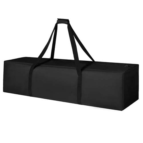 INFANZIA 50in Large Travel Duffel Bag, 600D Water Resistant Foldable, 145L - size: 50x11x16 inch-145L