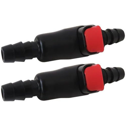 2-Pack Hydration System Quick Disconnect - for 1/4" Inner Dimension Drink Tube