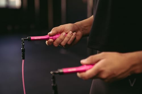 Velites Earth 2.0 Official CrossFit Games Jump Rope, Double Unders - color: Pink