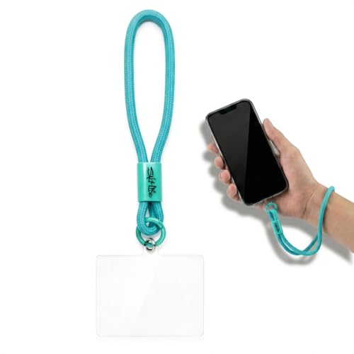 Salt Life Phone Lanyard Wrist Strap – Cell Phone Lanyard with Tether Tab, Anti-Loss Phone Wrist Strap for Any Smartphones - color: Aqua