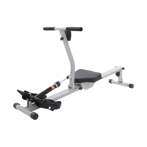 Rowing Machine Water Resistance with LCD Monitor, Home Fitness Rower