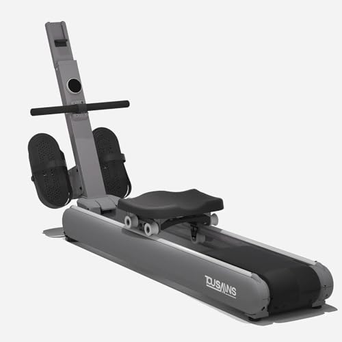 TOUSAINS Magnetic Rowing Machine ENT-R120,32 Resistance Levels, Smooth and Quiet Indoor Rowing Machine for Full-Body Workout, Adjustable Foot Pedals, Foldable Design for Easy Storage