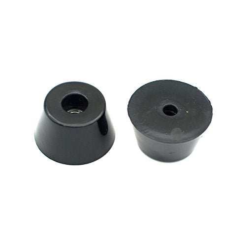 Large Round Rubber Feet, Non Slip, D40x30xH22mm, 10 Pack - size: D40 x 30 x H22 mm