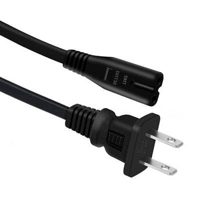 UL 6 Feet AC Power Cord Compatible with FOUSAE MC57A MC57B MC57B5 Under Desk Elliptical Machine Electric Ellipse Leg Charging Cable Power Supply Cord