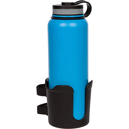 ROBOCUP Plus, (Black), Add-On Accessory XL Extension Cup Holder, Larger Drink Capacity, Perfect for Boats, Golf Carts, Walkers, Wheelchairs and Work. Made in USA (Includes 1) - color: Black