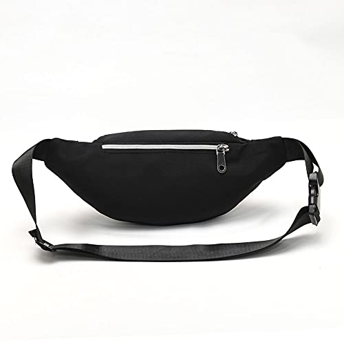 Waist Pack Bag for Men&Women - Fanny Pack for Workout Traveling Running. - color: (302)Black