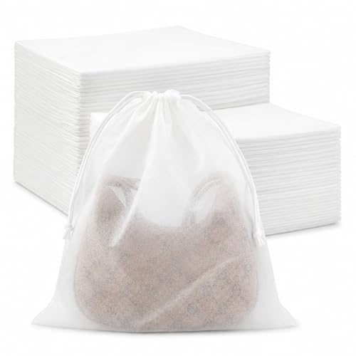 Berlune 100 Pcs Dust Bags for Handbags 19.7 in X 23.7 in Non Woven - size: 1 Count (Pack of 100)
