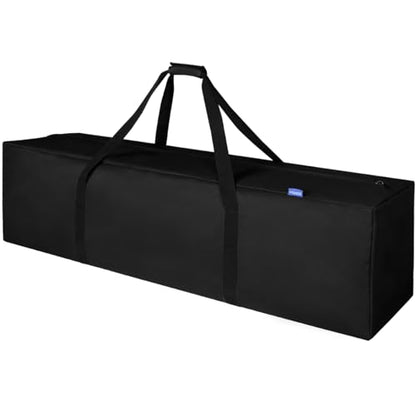 INFANZIA 45in Large Travel Duffel Bag, 600D Water Resistant Foldable, 115L - size: 45x12x13 inch-115L