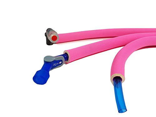 Hydration Pack Insulated Drink Tube Hose Cover Sleeve - color: Hot Pink