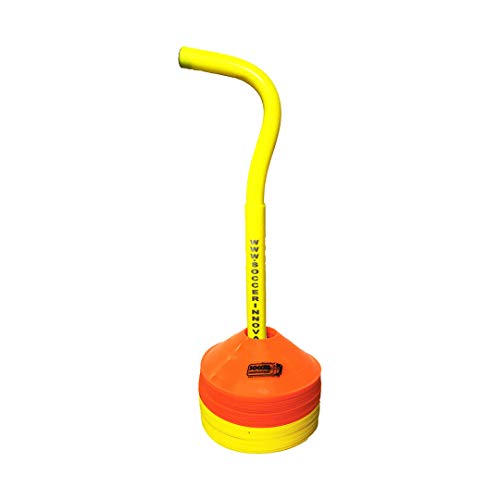 Soccer Innovations The Cone King Soccer Cone Rack - Training Cone Pick-Up Tool, Pickup Grabber Tool, Collapsable Portable Pickup Pole, Cone Rack Only