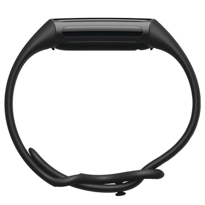 Fitbit Charge 5 Advanced Health & Fitness Tracker with Built-in GPS, Stress Management Tools, Sleep Tracking, 24/7 Heart Rate and More, Black/Graphite, One Size (S &L Bands Included) - color: Graphite/Black