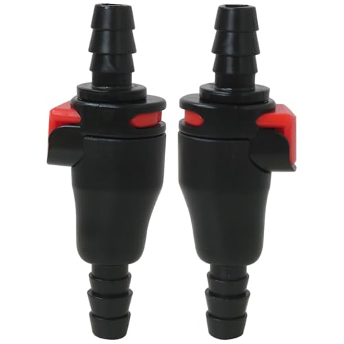 2-Pack Hydration System Quick Disconnect - for 1/4" Inner Dimension Drink Tube