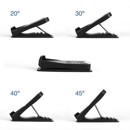 StrongTek Slant Board, ABS Plastic, Portable, 5 Angles 20°-50°, Non-Slip