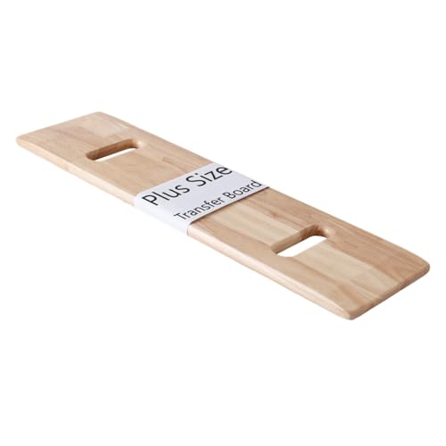Rubberwood Transfer Board, Slide Board for Transferring, Plus Size, XXL - size: XXL: 36x10x1in