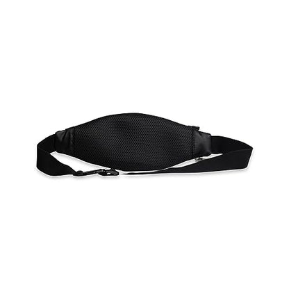 Vooray Miles Waist Belt Bag - Reflective Running Fanny Pack, Compact Waist Bag - color: Matte Black
