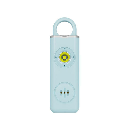 Rechargeable Personal Safety Alarm -130dB Keychain with SOS Flashing Light, Lightweight28g,500+ Days Standby, Loud Alert for Girls, Children, Elderly (Blue)
