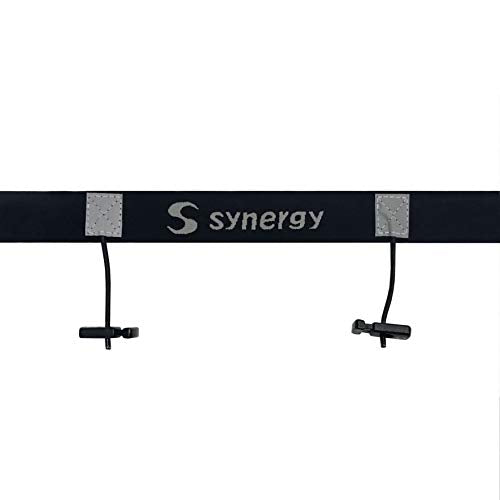 Synergy Running/Triathlon Race Day Number Belt - color: Youth Black 25 2-Pack
