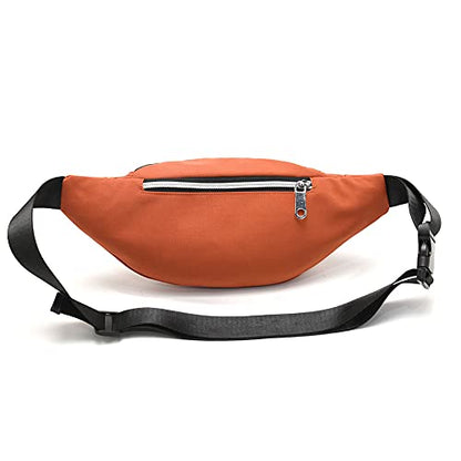Waist Pack Bag for Men&Women - Fanny Pack for Workout Traveling Running. - color: (With headphone hole)Yellow