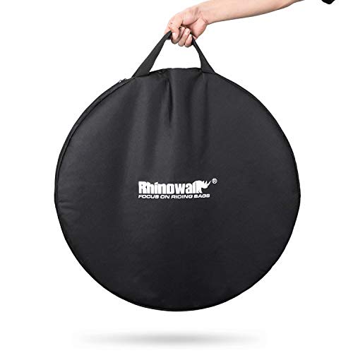 Rhinowalk Bike Wheel Bag Wheelset Carrying Bag 26 to 29 inch MTB Mountain Bike/700C Road Bike Wheel Travel Case - color: 26-27.5inch
